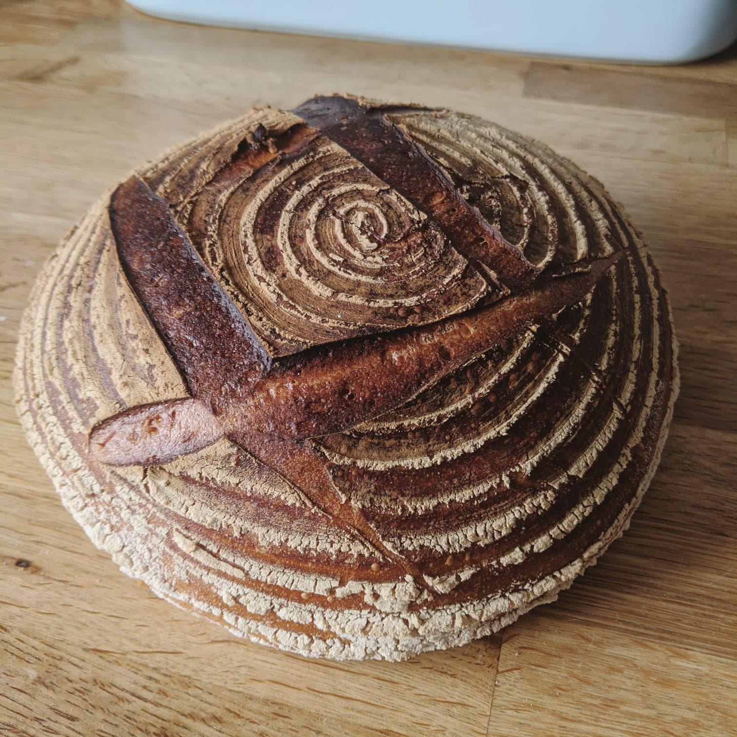 Beautiful homemade sourdough
